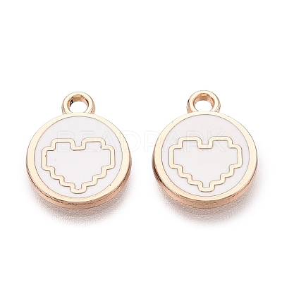 Alloy Enamel Pendants ENAM-Q002-01G-01-1