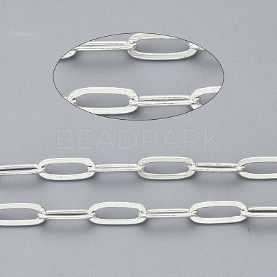 Brass Paperclip Chains CHC-S008-001B-S-2-NR-1