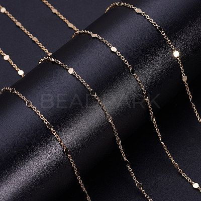 Brass Link Chains CHC-T007-02G-1