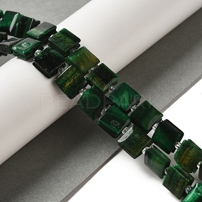 Natural Green Tiger Eye Beads Strands G-L596-A01-B01-1
