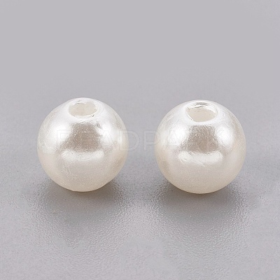 ABS Plastic Imitation Pearl Beads X-KY-G009-10mm-02-1