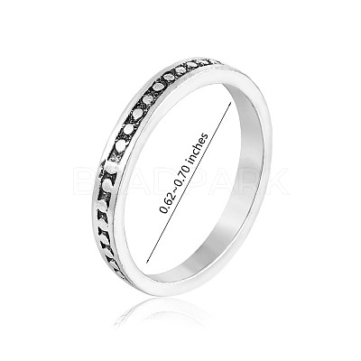 15Pcs 15 Style Crystal Rhinestone Rhombus & Lotus & Crown Finger Rings Set JR940A-1