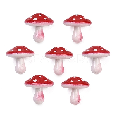 Opaque Acrylic Beads MACR-C036-02E-1