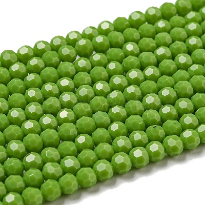 Opaque Glass Beads Stands EGLA-A035-P4mm-D15-1
