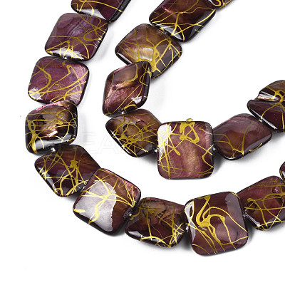 Natural Freshwater Shell Beads Strands SHEL-N026-173-1