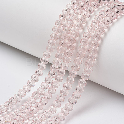 Glass Beads Strands X-EGLA-A034-T4mm-D10-1