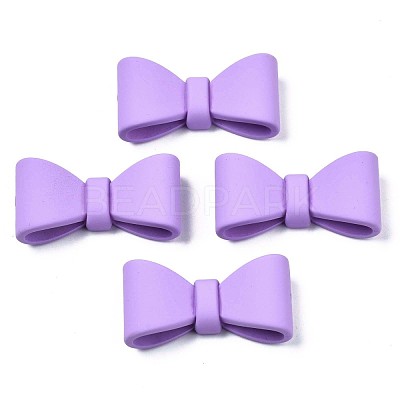 Opaque Spray Painted Acrylic Cabochons ACRP-S679-006-1