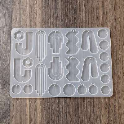 DIY Pendant Silicone Molds DIY-G091-05A-1