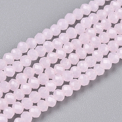 Glass Beads Strands EGLA-A044-J1mm-D02-1