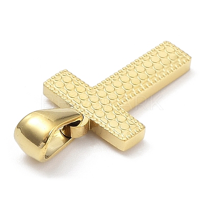 Ion Plating(IP) 316L Surgical Stainless Steel Pendants STAS-Q247-01G-20-1