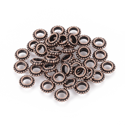 Tibetan Style Alloy Spacer Beads RLF11067Y-NF-1