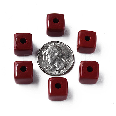 Opaque Acrylic Beads MACR-S373-141-A01-1