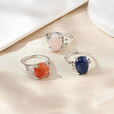 Natural & Synthetic Gemstone Rings G-T017-01-1