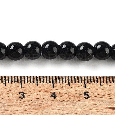 Baking Paint Pearlized Glass Pearl Round Bead Strands X-HY-Q003-6mm-80-1