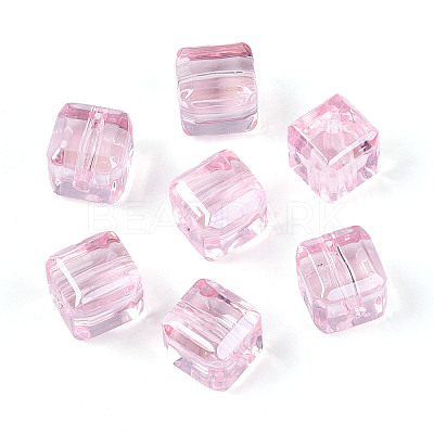 Transparent Acrylic Beads TACR-T028-59A-1