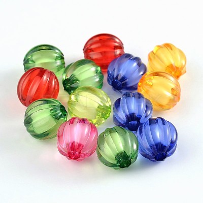 Transparent Acrylic Beads TACR-S098-M-1