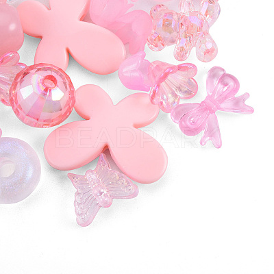 Opaque & Transparent Acrylic Beads MACR-T045-01C-1