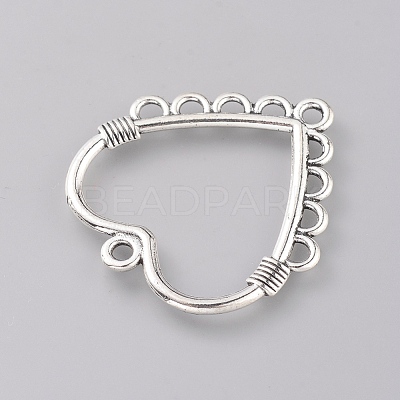 Tibetan Style Zinc Alloy Chandelier Component Links PALLOY-E564-30AS-1