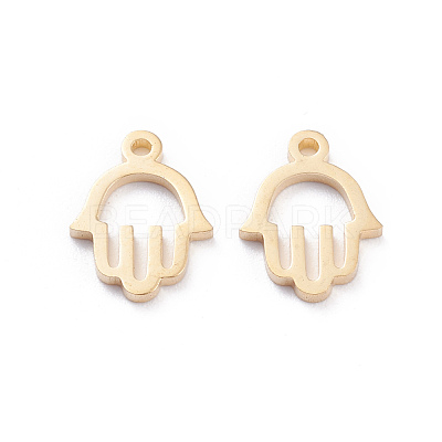 304 Stainless Steel Charms STAS-I151-11G-1