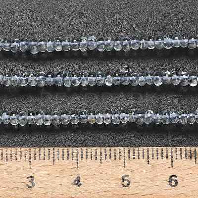 Natural Aquamarine Beads Strands G-Z114-A02-1