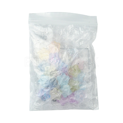 30Pcs Baking Paint Glass Beads GLAA-FS0001-97E-1