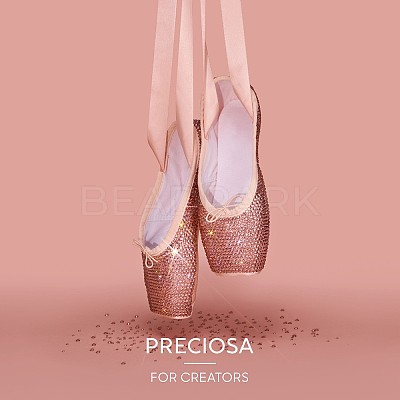 Preciosa® Crystal Hotfix Flatback Stones Y-PRC-HSS16-60000-1