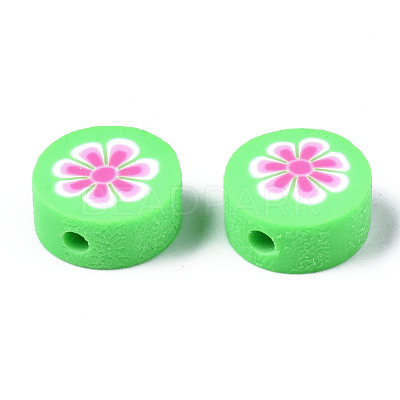 Handmade Polymer Clay Beads CLAY-N008-039F-1