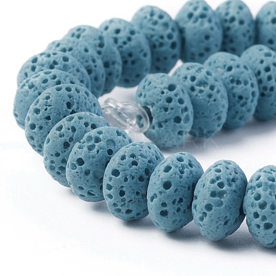 Natural Lava Rock Beads Strands G-F671-01A-04-1