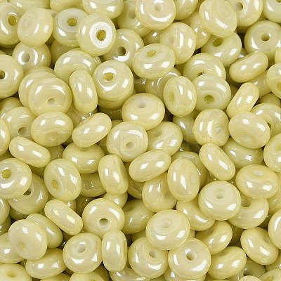 Opaque Colours Luster Glass Seed Beads X1-SEED-P008-01C-08-1