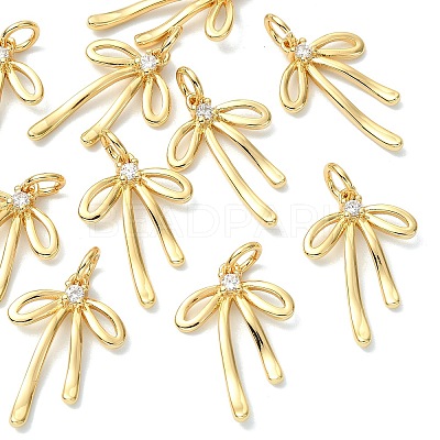 SHEGRACE Brass Clear Cubic Zirconia Pendants XGRQ3P757-627G-1