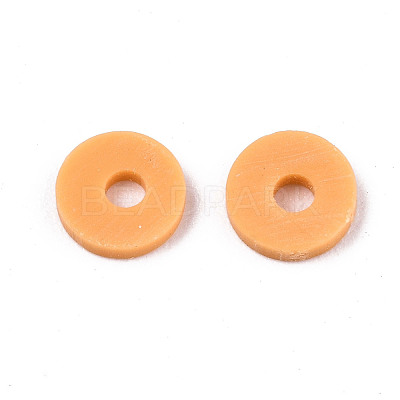 Handmade Polymer Clay Beads CLAY-Q251-8.0mm-51-1