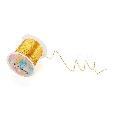 Round Copper Beading Wire for Jewelry Making YS-TAC0004-0.8mm-03-1