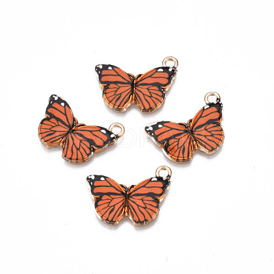 Printed Alloy Pendants PALLOY-N168-004G-1