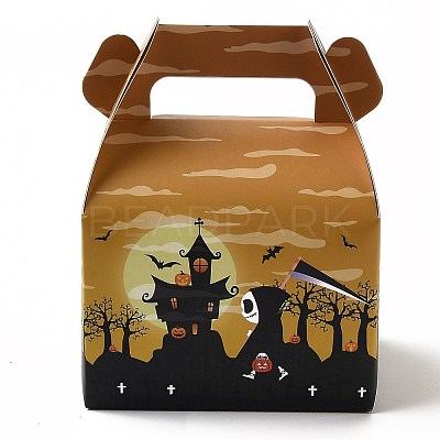 Halloween Theme Paper Cupcakes Boxes CON-I009-15D-1
