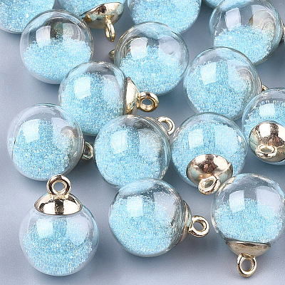 Glass Ball Pendants X-GLAA-T003-03C-1