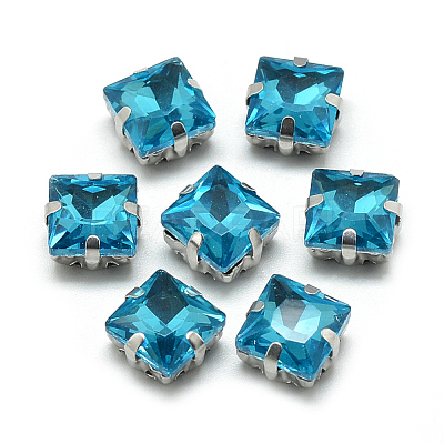 Sew on Rhinestone RGLA-T037-8x8mm-13-1