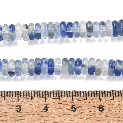 Blue Watermelon Stone Glass Beads Strands GG-CBAC08A-A02-02-1