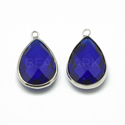 Brass Glass Pendants RGLA-T093-10P-07-1