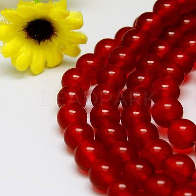 Natural Malaysia Jade Bead Strands X-G-M099-6mm-04-1