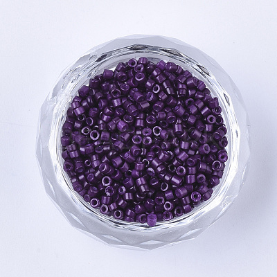 Glass Cylinder Beads SEED-Q036-01A-D15-1