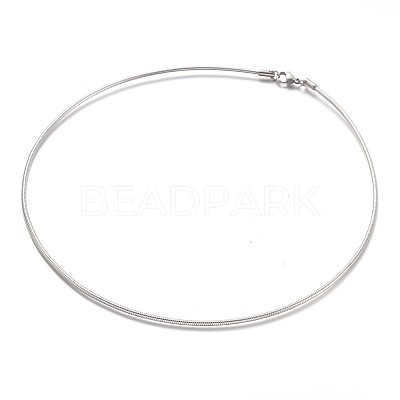 Tarnish Resistant 304 Stainless Steel Chain Necklaces NJEW-F195-57A-P-1