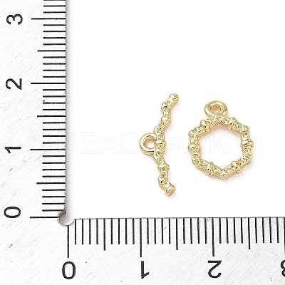 Brass Toggle Clasp KK-D289-53C-G-1
