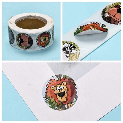 Self-Adhesive Paper Gift Tag Stickers DIY-E027-A-04-1
