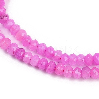 Natural White Jade Beads Strands X-G-Z069-01F-1