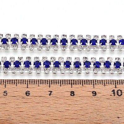 Iron Rhinestone Cup Chains CH-T006-04S-04-1