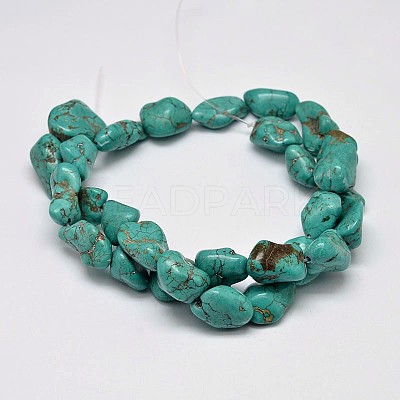 Dyed Synthetic Turquoise Bead Strands G-M139-11-B-1