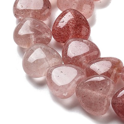 Natural Strawberry Quartz Beads Strands G-R190-10mm-34-1