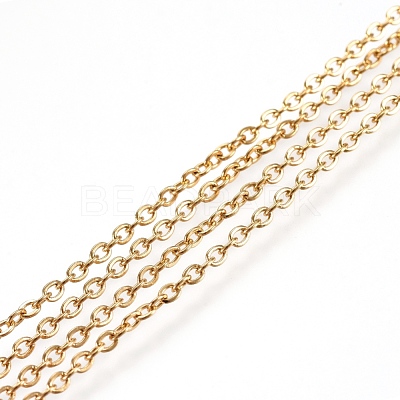 Ion Plating(IP) 304 Stainless Steel Rolo Chains CHS-F131-03G-1