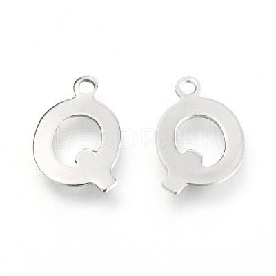Non-Tarnish 201 Stainless Steel Charms STAS-C021-06P-Q-1