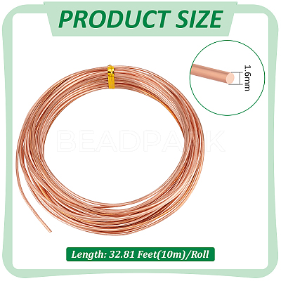 Round Copper Wires CWIR-WH0007-17C-C-1